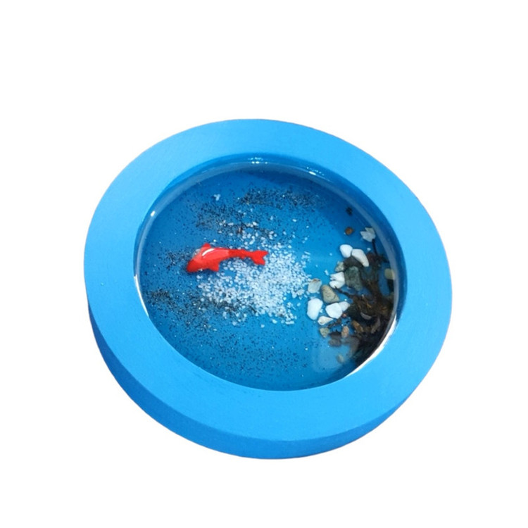 حوضچه ماهی رزینی برای سفره هفتسین