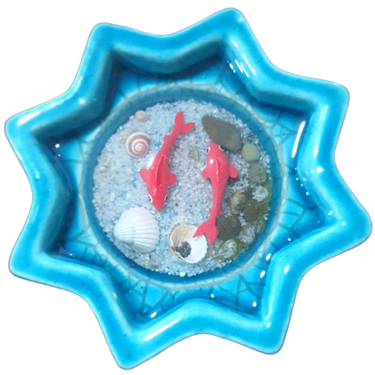 حوضچه ماهی رزینی سرامیکی برای هفتسین