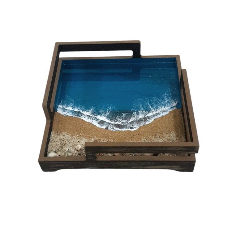 سینی دکوری و تزئینی مدل دریا و صدف