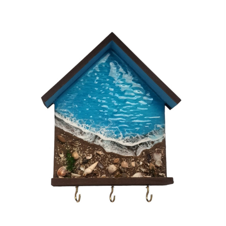 جاکلیدی کلبه رزینی طرح دریا