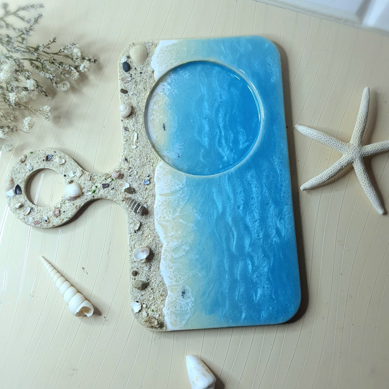 خرید زیرلیوانی چوبی رزینی