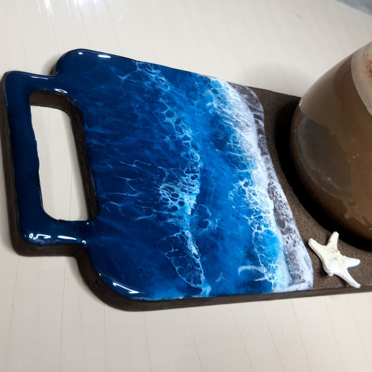 خرید زیرلیوانی دستساز دریایی