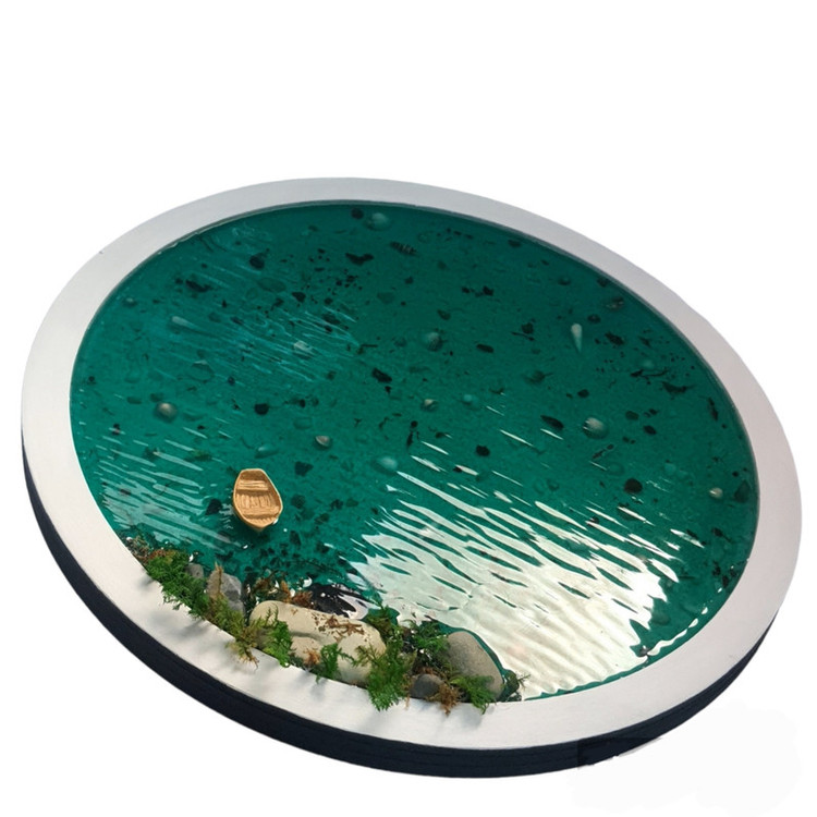 استند دریایی مواج با صدف طبیعی