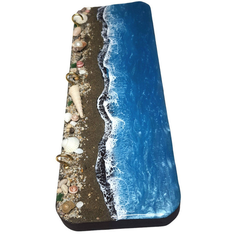 خرید جاکلیدی دیواری رزینی دریایی