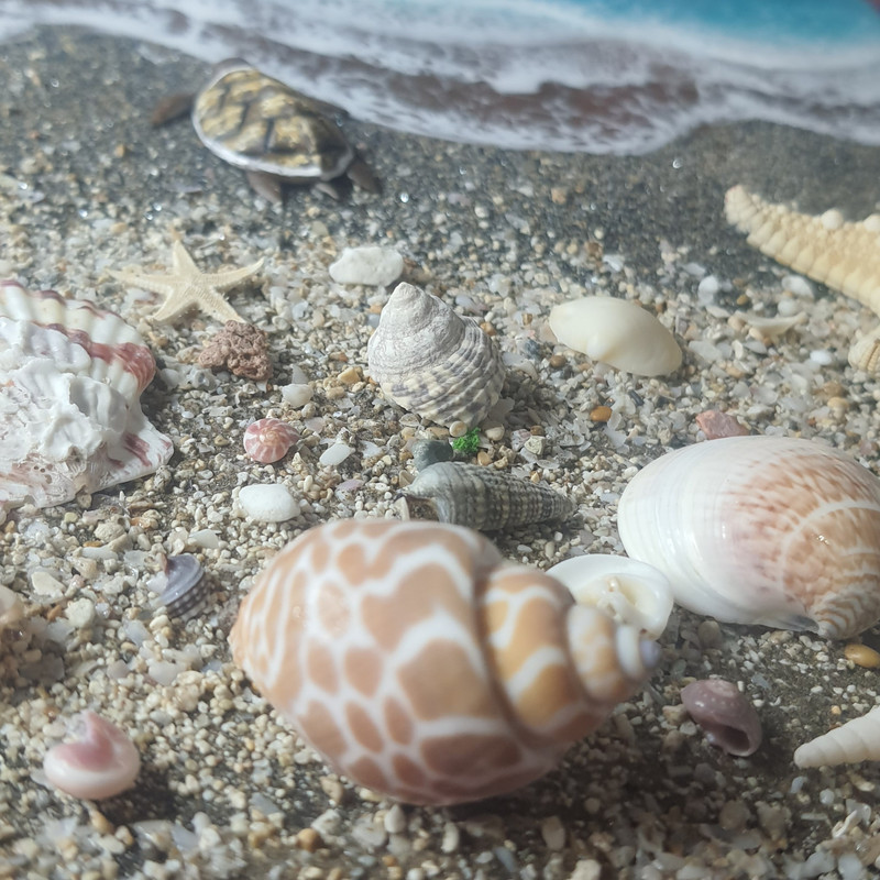 خرید تابلو رزینی طرح دریا