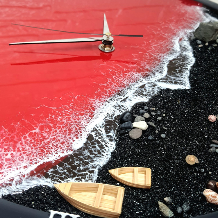 ساعت دیواری دریا و ساحل