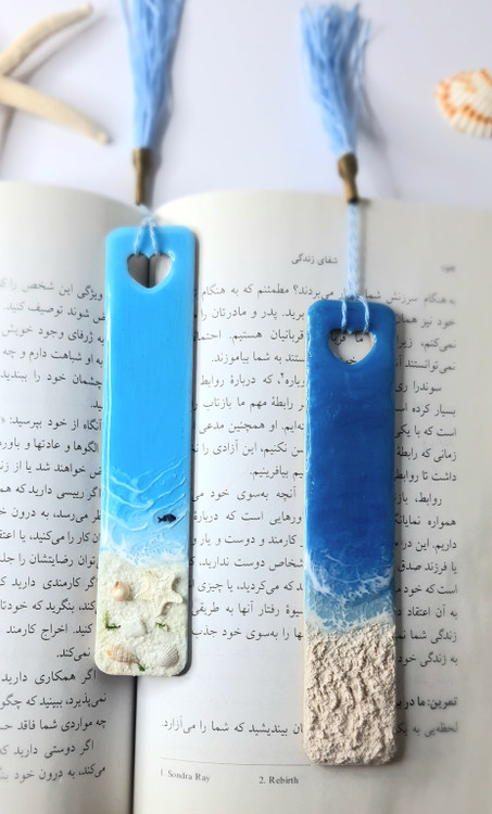 بوک مارک کتاب مدل دریا