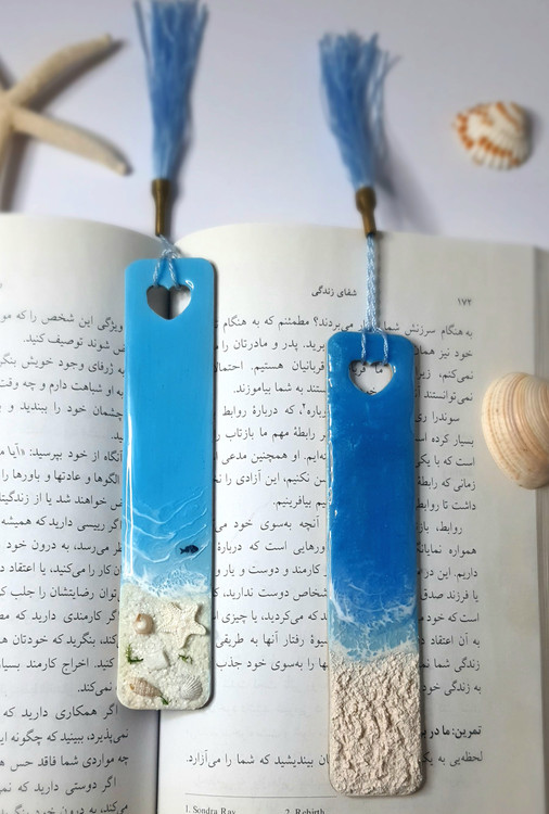 بوکمارک رزینی مدل دریا و ساحل