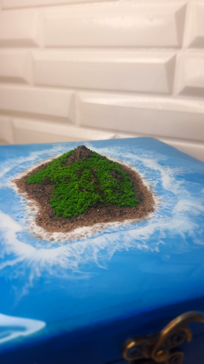 رزین طرح دریا و ساحل