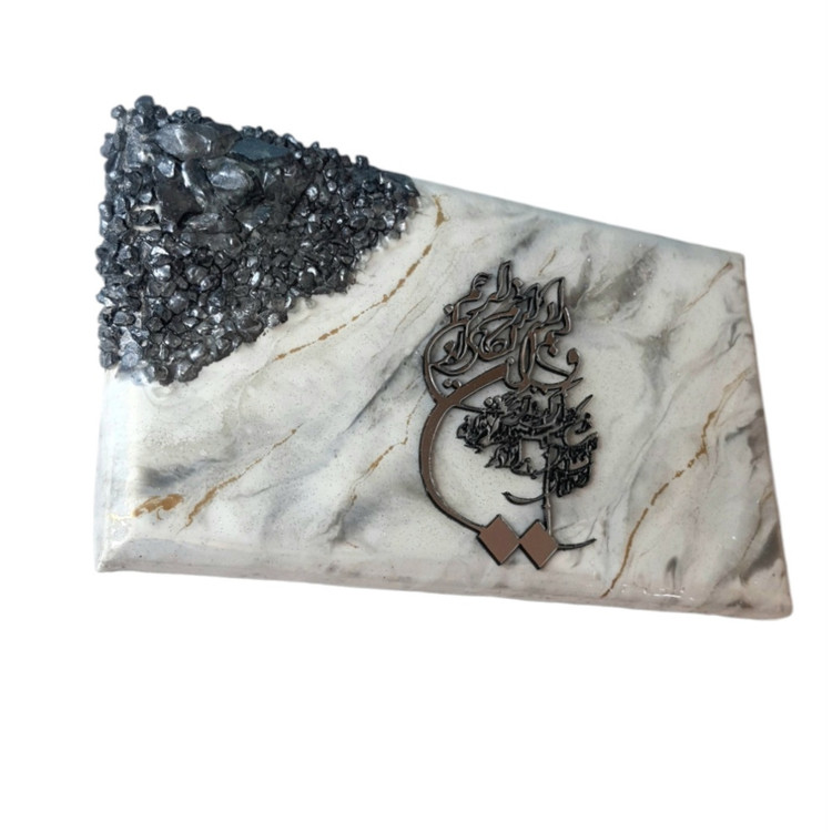 تابلو ونیکاد رزینی نقره ای