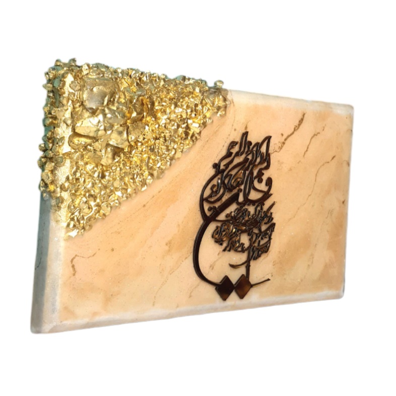 تابلو ونیکاد کریستالی طلائی