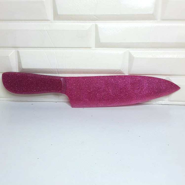 چاقو کیک برای تم تولد صورتی